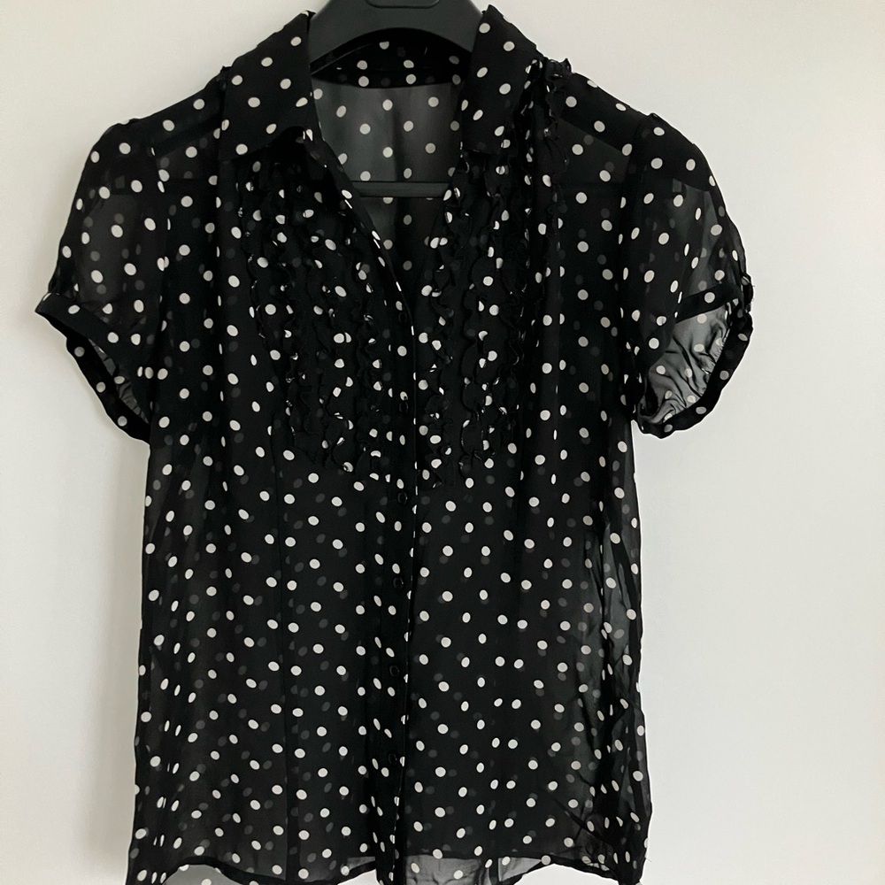 Polk-A-Dot Button Down Shirt
